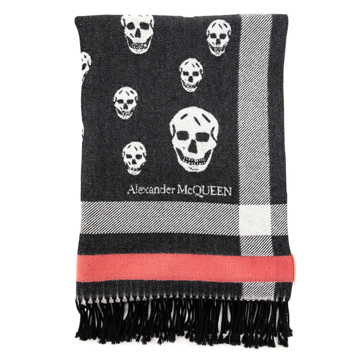 Alexander McQueen Black 
Red Skull Wool Scarf - Replica Handbag 
 - Replica Handbags 
Best Quality
 Designer Handbags 
Preloved Fashions