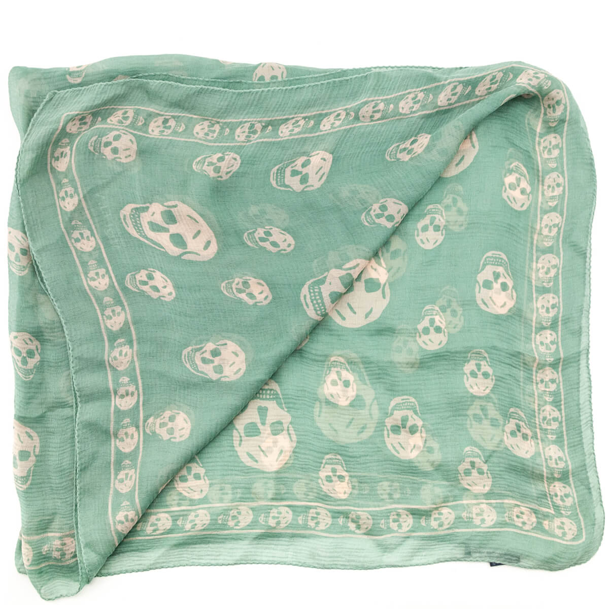 Alexander McQueen Green 
White Silk Skull Scarf - Replica Handbag 
 - Replica Handbags 
Best Quality
 Designer Handbags 
Preloved Fashions