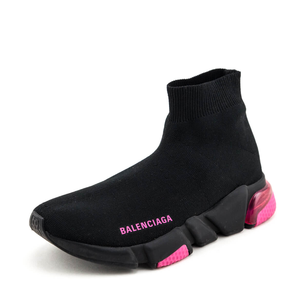 Balenciaga Black 
Pink Speed Trainer Bubble Heel Sock Sneakers Size US 7 | EU 37 - Replica Handbag 
 - Replica Handbags 
Best Quality
 Designer Handbags 
Preloved Fashions