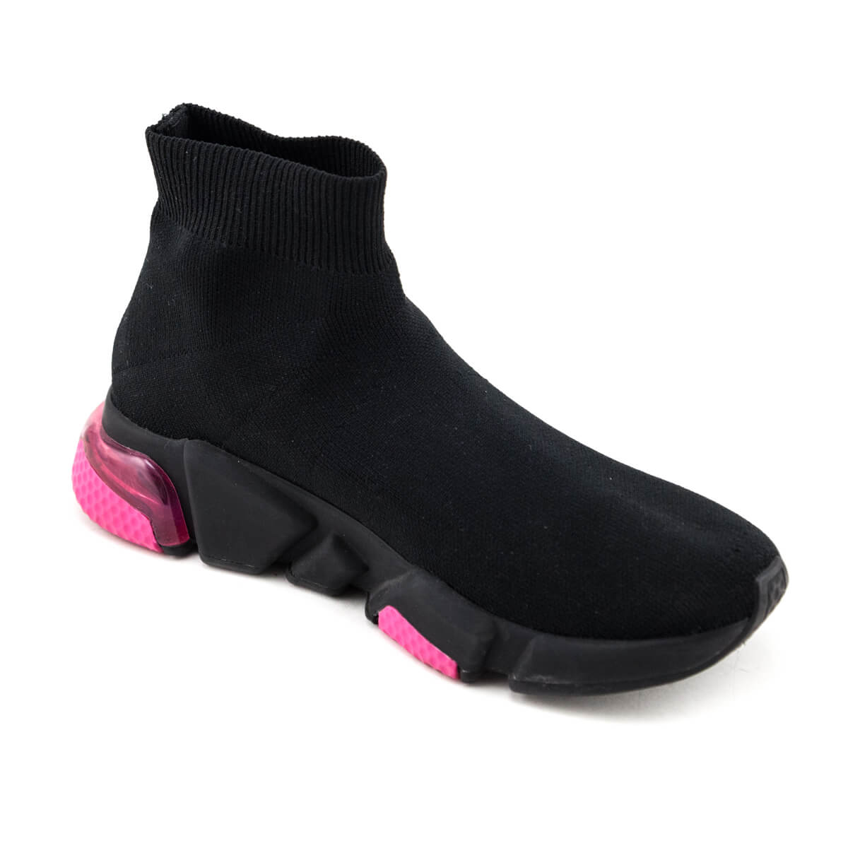 Balenciaga Black 
Pink Speed Trainer Bubble Heel Sock Sneakers Size US 7 | EU 37 - Replica Handbag 
 - Replica Handbags 
Best Quality
 Designer Handbags 
Preloved Fashions