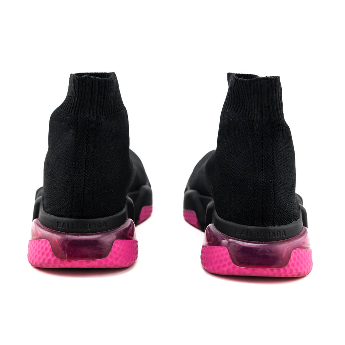 Balenciaga Black 
Pink Speed Trainer Bubble Heel Sock Sneakers Size US 7 | EU 37 - Replica Handbag 
 - Replica Handbags 
Best Quality
 Designer Handbags 
Preloved Fashions