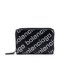 Balenciaga Black 
Silver Diagonal Logo Calfskin Zip Around Compact Wallet - Replica Handbag 
 - Replica Handbags 
Best Quality
 Designer Handbags 
Preloved Fashions