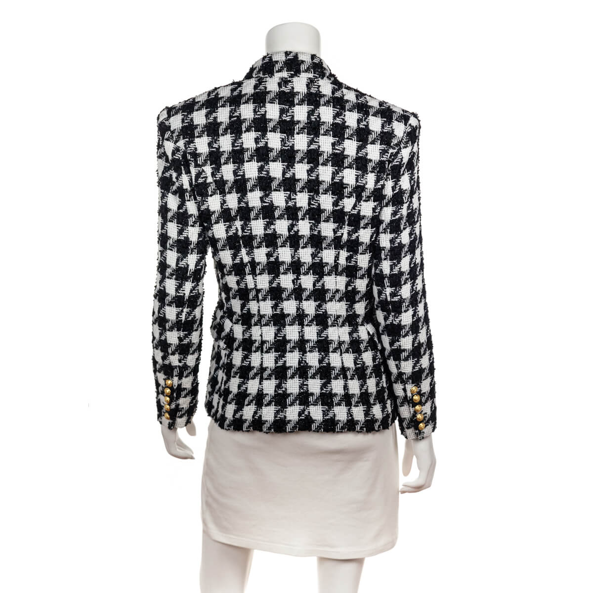 Balmain Black 
White Houndstooth Blazer Size L | FR 40 - Replica Handbag 
 - Replica Handbags 
Best Quality
 Designer Handbags 
Preloved Fashions