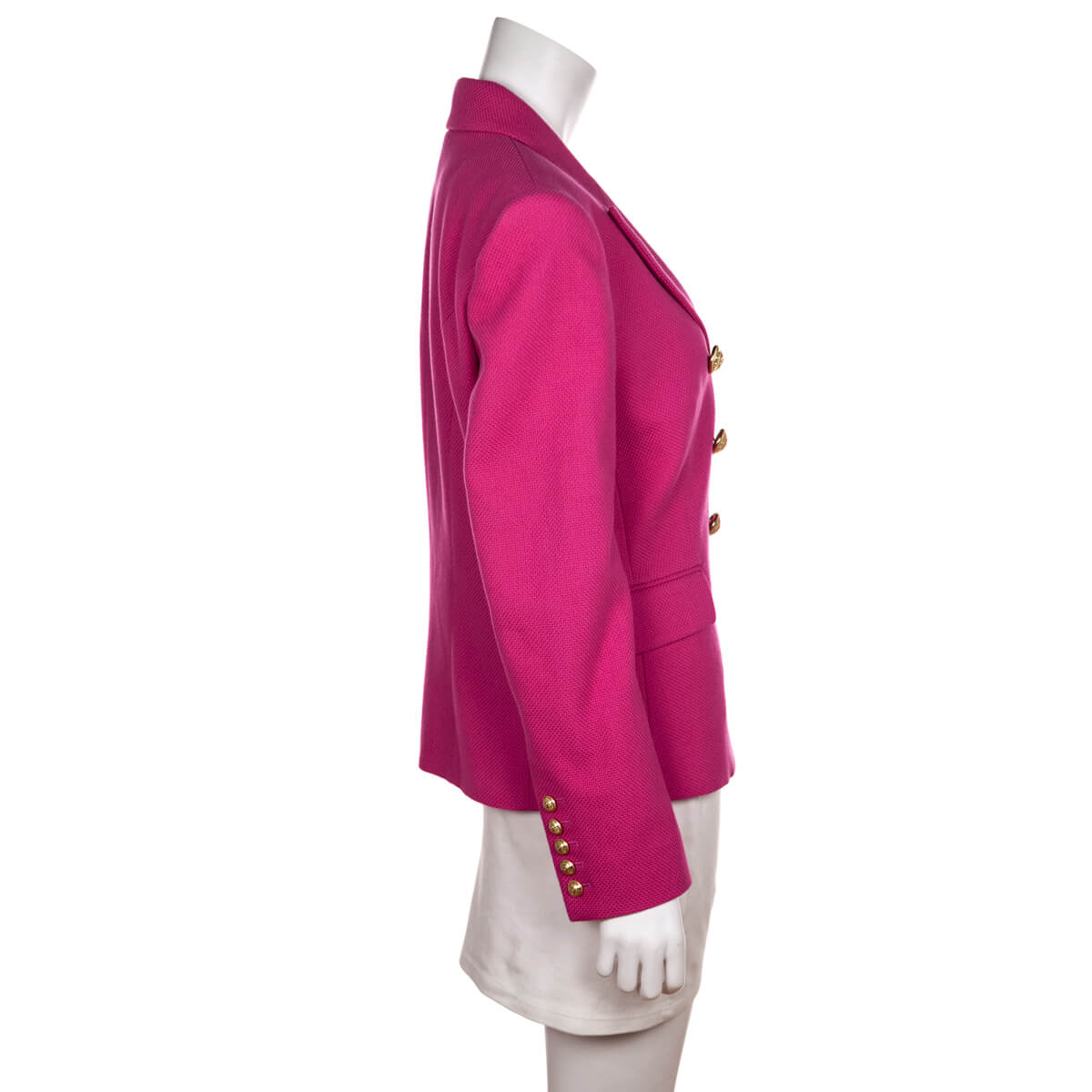 Balmain Pink Fuchsia Pique Double Breasted Blazer Size XL | FR 44 - Replica Handbag 
 - Replica Handbags 
Best Quality
 Designer Handbags 
Preloved Fashions