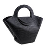 Bottega Veneta Black Calfskin Croc Embossed Medium Doll Tote - Replica Handbag 
 - Replica Handbags 
Best Quality
 Designer Handbags 
Preloved Fashions