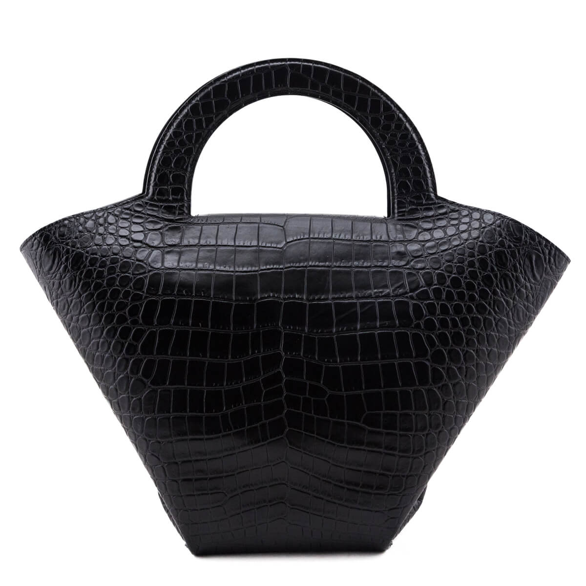 Bottega Veneta Black Calfskin Croc Embossed Medium Doll Tote - Replica Handbag 
 - Replica Handbags 
Best Quality
 Designer Handbags 
Preloved Fashions