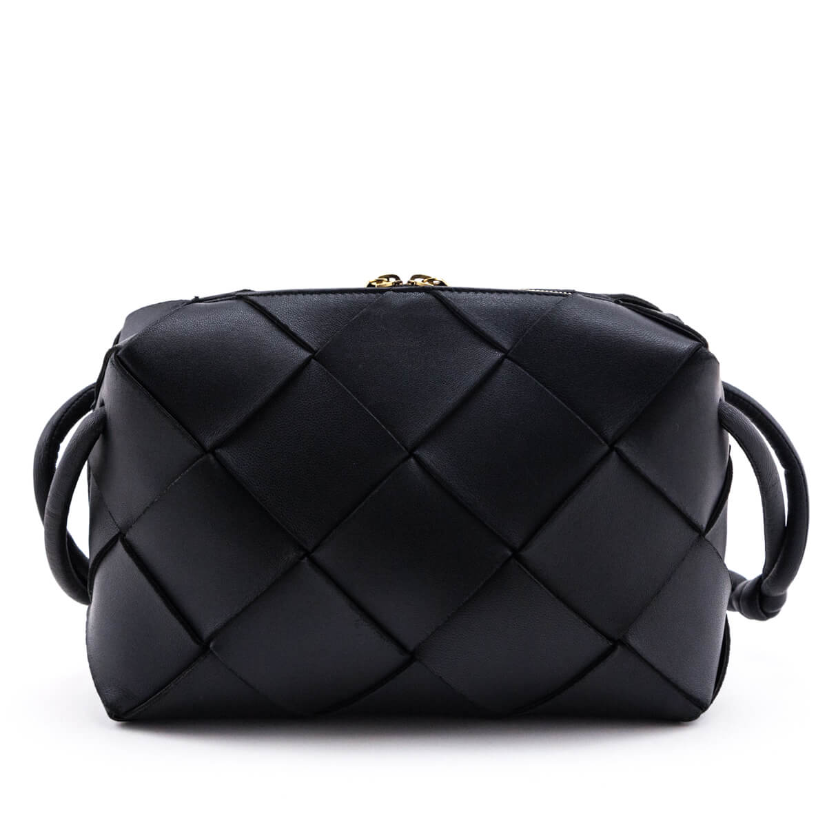 Bottega Veneta Black Lambskin Maxi Intreccio Small Cassette Camera Bag - Replica Handbag 
 - Replica Handbags 
Best Quality
 Designer Handbags 
Preloved Fashions