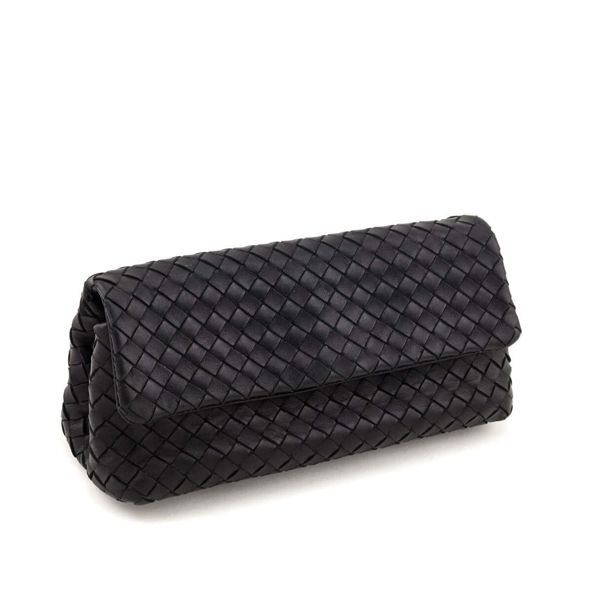 Bottega Veneta Black Nappa Intrecciato Flap Clutch - Replica Handbag 
 - Replica Handbags 
Best Quality
 Designer Handbags 
Preloved Fashions