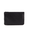 Bottega Veneta Black Nappa 
Snakeskin Intrecciato Medium Zip Pouch - Replica Handbag 
 - Replica Handbags 
Best Quality
 Designer Handbags 
Preloved Fashions