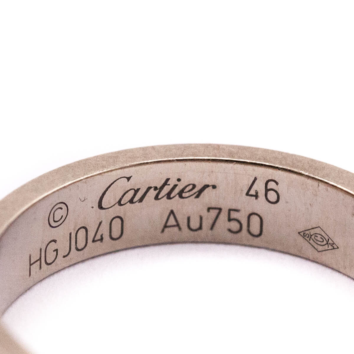 Cartier 18K White Gold Mini Love Wedding Band Ring Size 3.75 - Replica Handbag 
 - Replica Handbags 
Best Quality
 Designer Handbags 
Preloved Fashions