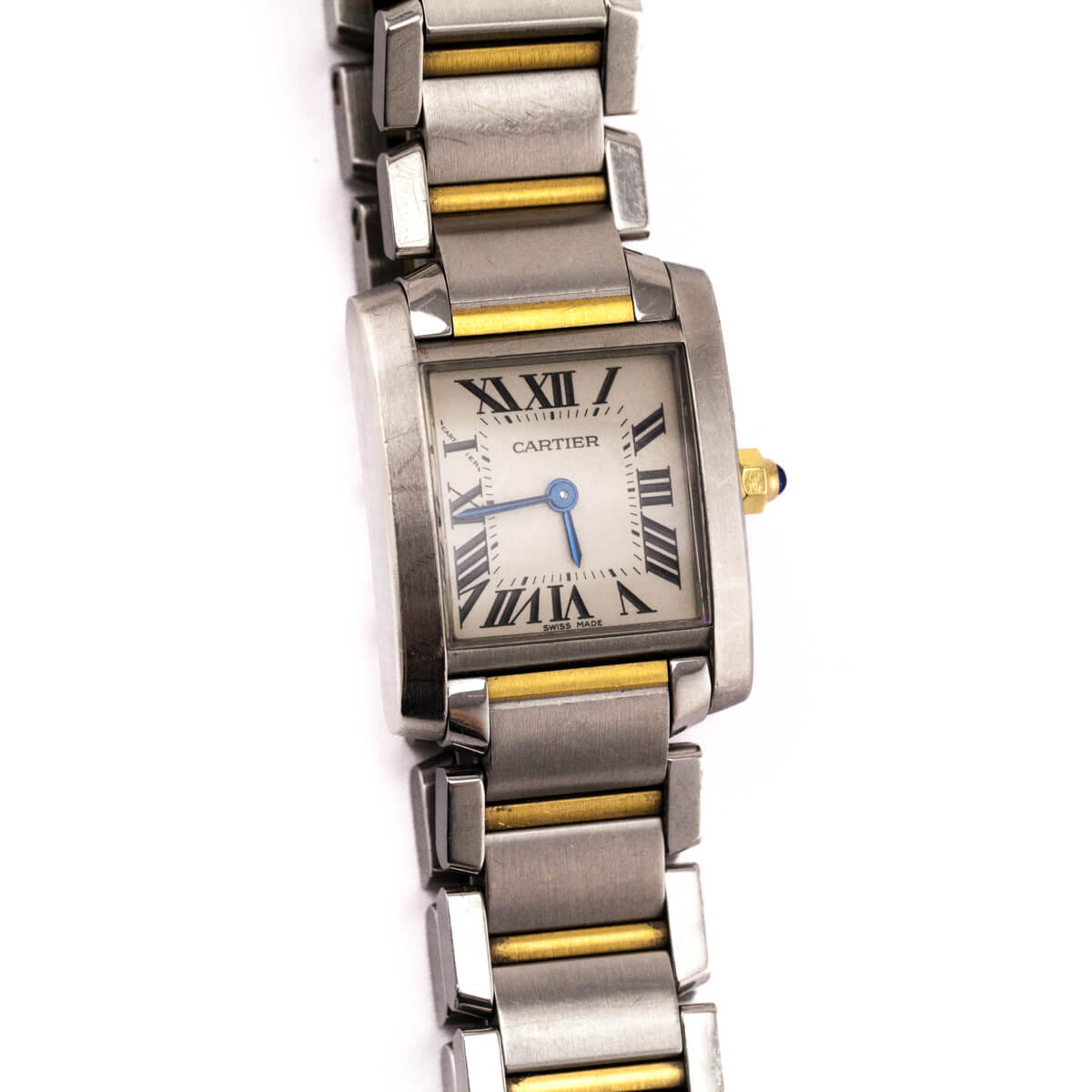 Cartier Stainless Steel 
18K Gold Tank Francaise Watch - Replica Handbag 
 - Replica Handbags 
Best Quality
 Designer Handbags 
Preloved Fashions