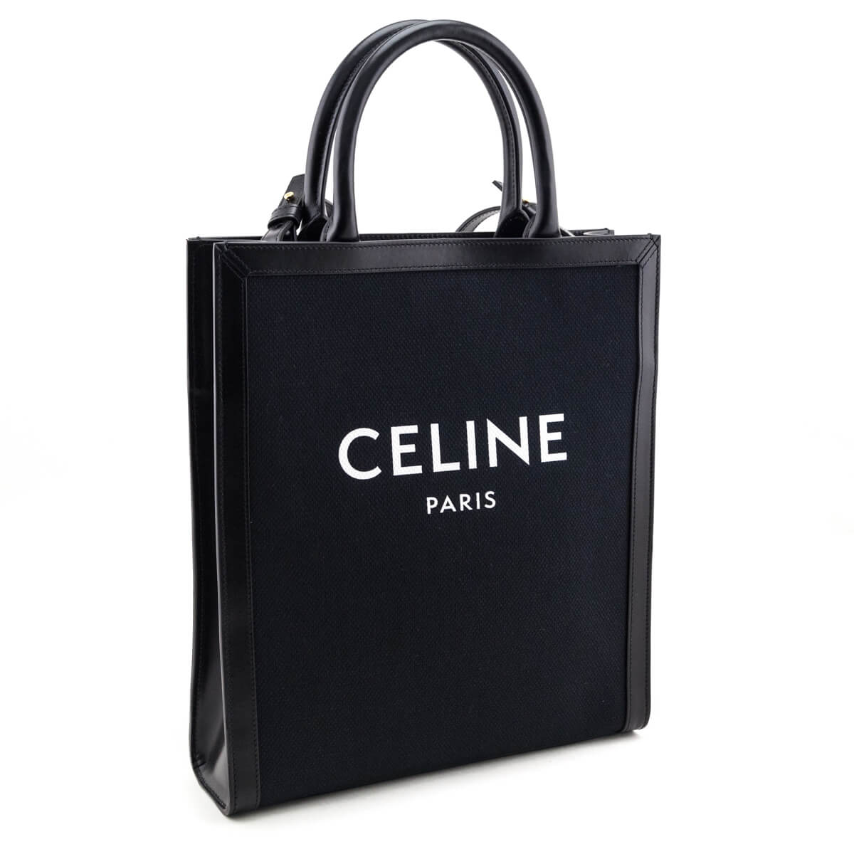 Celine Black Canvas 
Calfskin Small Vertical Cabas Tote - Replica Handbag 
 - Replica Handbags 
Best Quality
 Designer Handbags 
Preloved Fashions