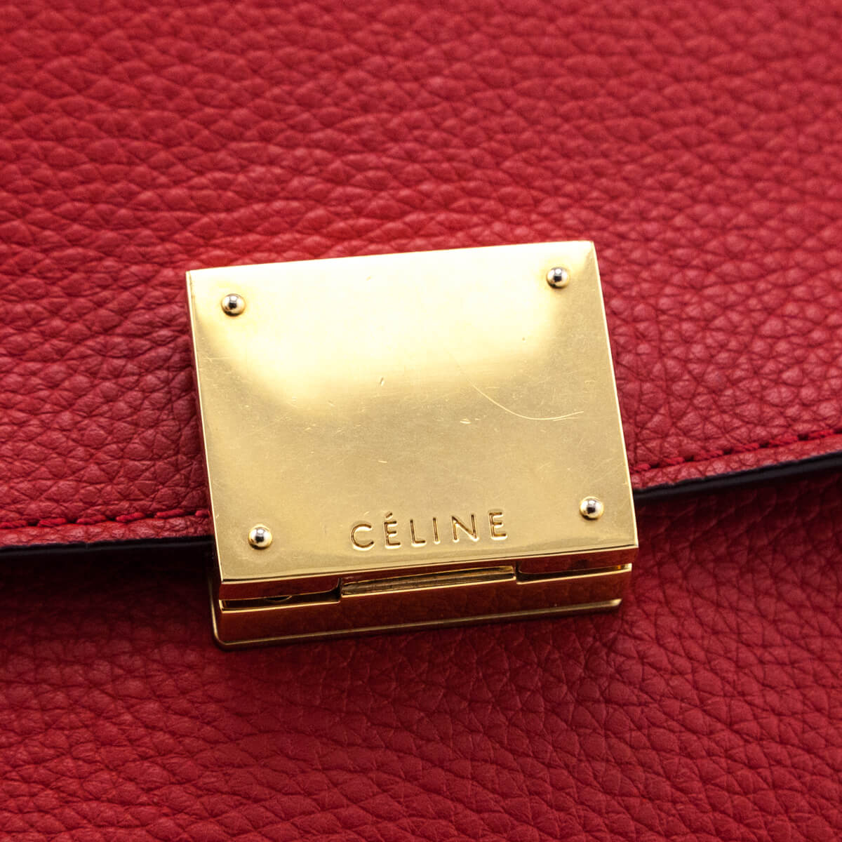 Celine Coquelicot Drummed Calfskin 
Suede Medium Trapeze Satchel - Replica Handbag 
 - Replica Handbags 
Best Quality
 Designer Handbags 
Preloved Fashions