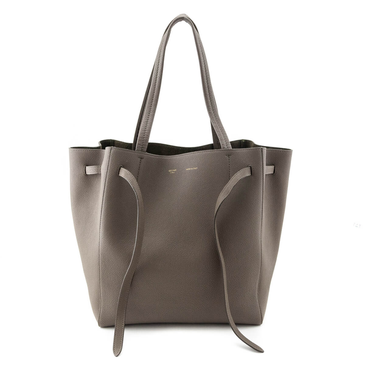 Celine Taupe Soft Grained Calfskin Small Belt Cabas Phantom Tote - Replica Handbag 
 - Replica Handbags 
Best Quality
 Designer Handbags 
Preloved Fashions