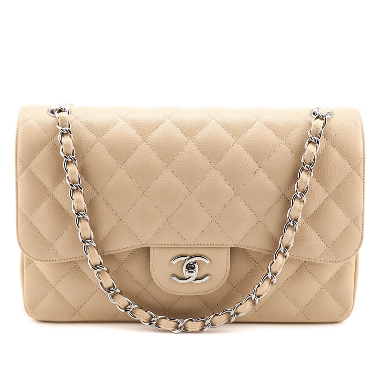 Chanel Beige Caviar Jumbo Double Flap Bag - Replica Handbag 
 - Replica Handbags 
Best Quality
 Designer Handbags 
Preloved Fashions