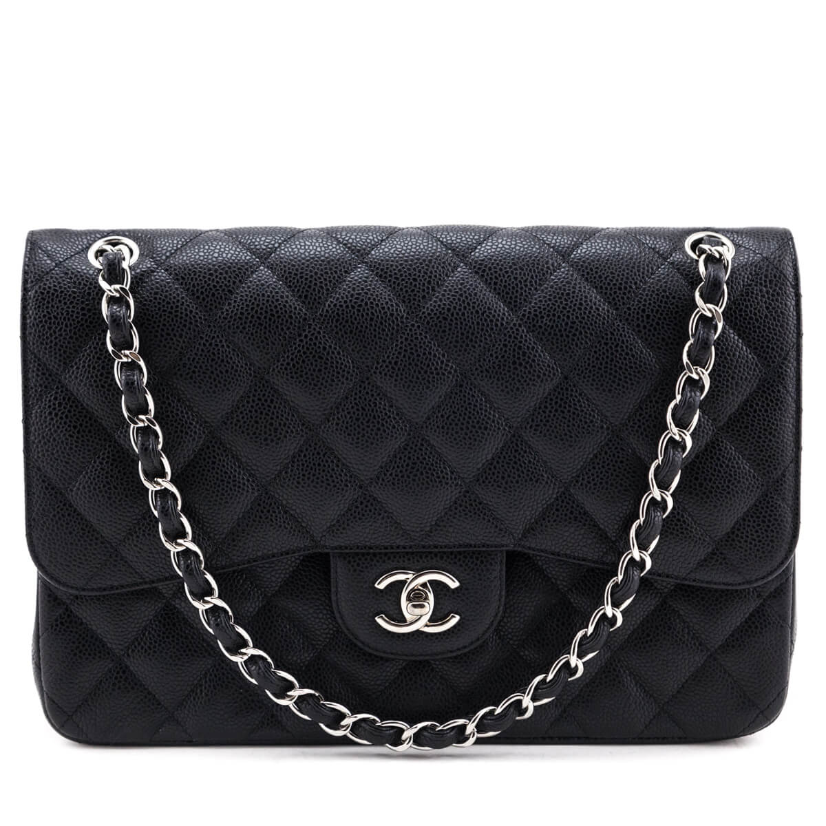 Chanel Black Caviar Jumbo Double Flap Bag - Replica Handbag 
 - Replica Handbags 
Best Quality
 Designer Handbags 
Preloved Fashions