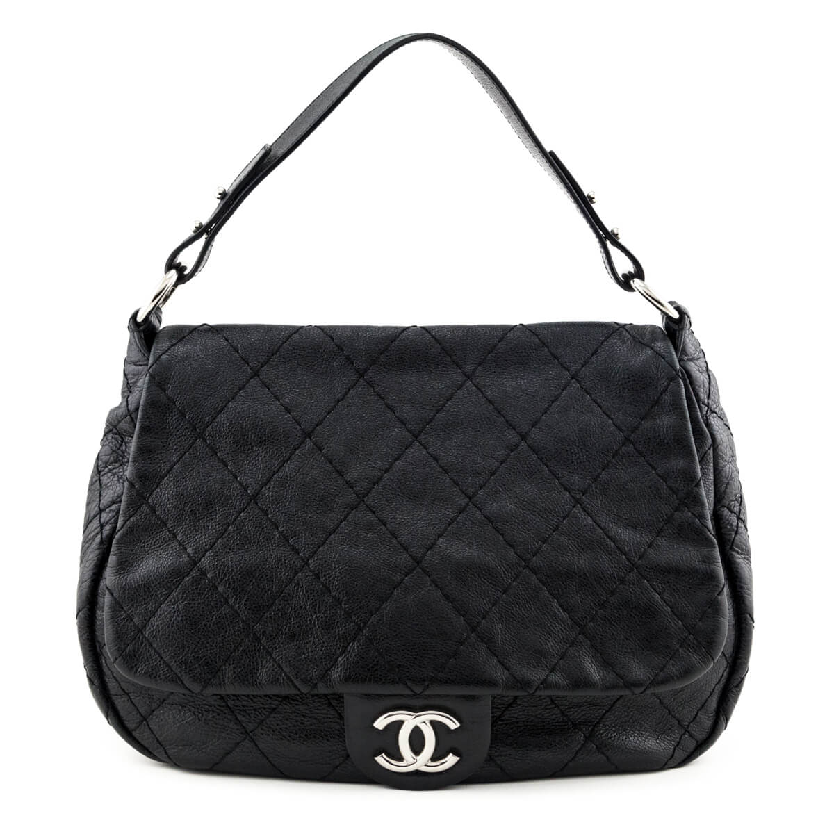 Chanel Black Glazed Calfskin Stitched XL On The Road Flap - Replica Handbag 
 - Replica Handbags 
Best Quality
 Designer Handbags 
Preloved Fashions