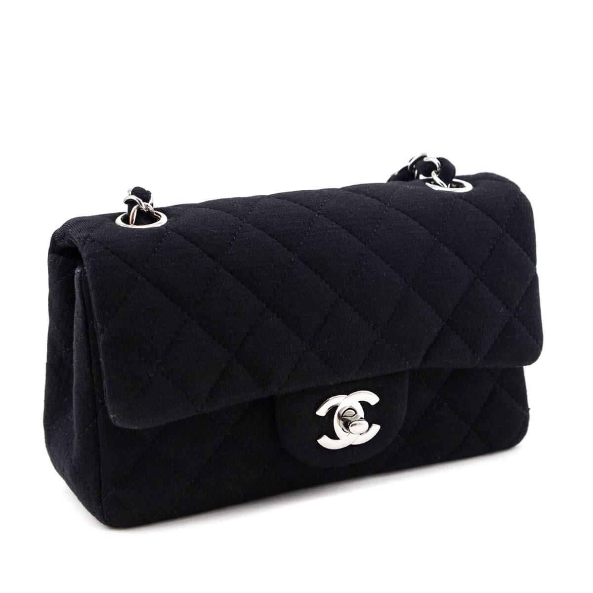 Chanel Black Jersey Mini Rectangular Flap Bag - Replica Handbag 
 - Replica Handbags 
Best Quality
 Designer Handbags 
Preloved Fashions