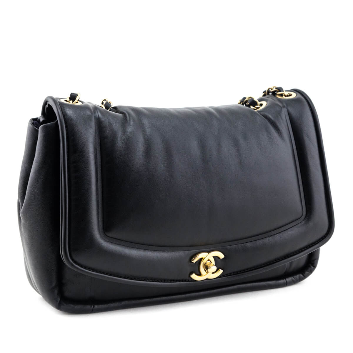 Chanel Black Lambskin Coco Cuddle Flap Bag - Replica Handbag 
 - Replica Handbags 
Best Quality
 Designer Handbags 
Preloved Fashions