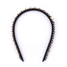 Chanel Black Leather 
Chain Headband - Replica Handbag 
 - Replica Handbags 
Best Quality
 Designer Handbags 
Preloved Fashions