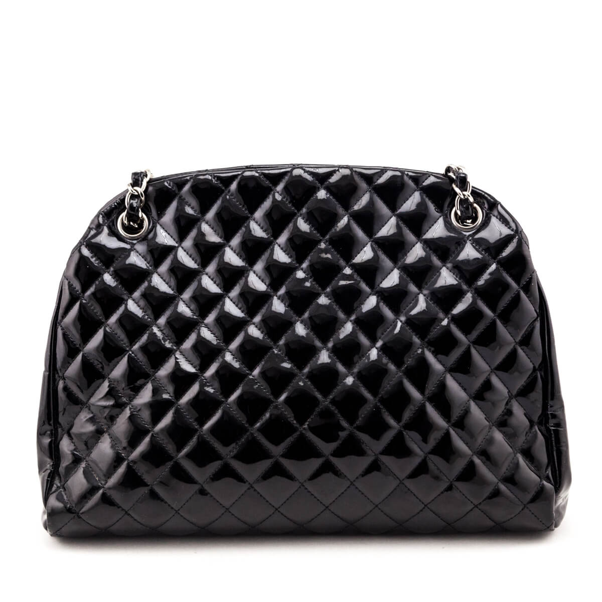 Chanel Black Patent Quilted Large Just Mademoiselle Bowling Bag - Replica Handbag 
 - Replica Handbags 
Best Quality
 Designer Handbags 
Preloved Fashions