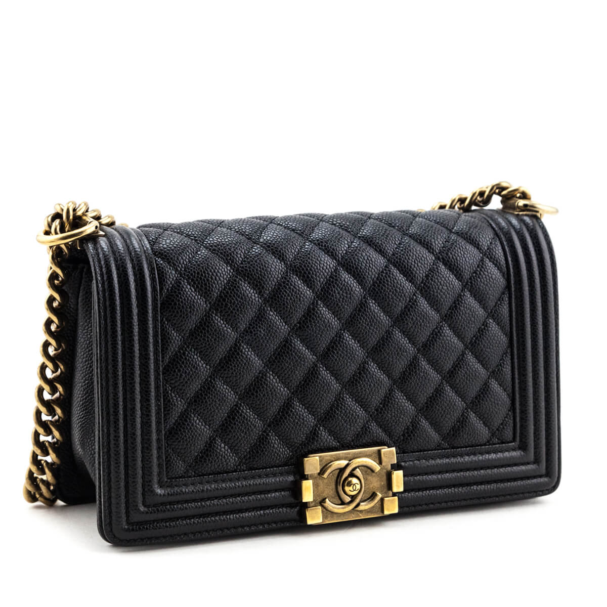 Chanel Black Quilted Caviar Medium Boy Flap Bag - Replica Handbag 
 - Replica Handbags 
Best Quality
 Designer Handbags 
Preloved Fashions