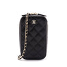 Chanel Black Quilted Caviar Zip Around Chain Phone Case - Replica Handbag 
 - Replica Handbags 
Best Quality
 Designer Handbags 
Preloved Fashions