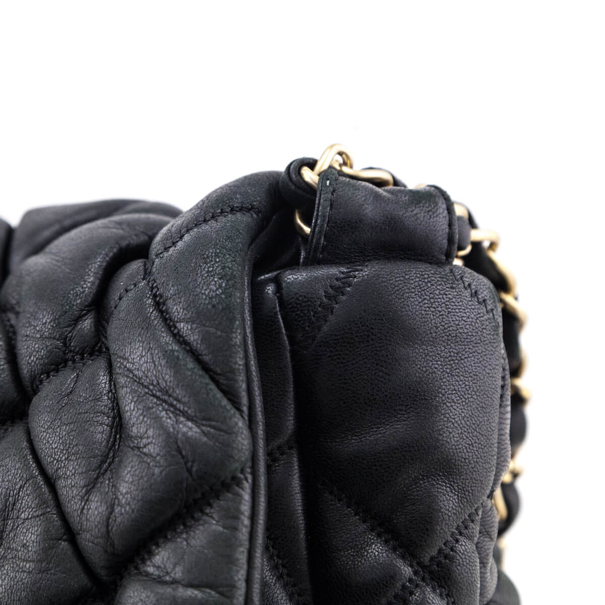 Chanel Black Quilted Lambskin Bubble Large Flap Shoulder Bag - Replica Handbag 
 - Replica Handbags 
Best Quality
 Designer Handbags 
Preloved Fashions