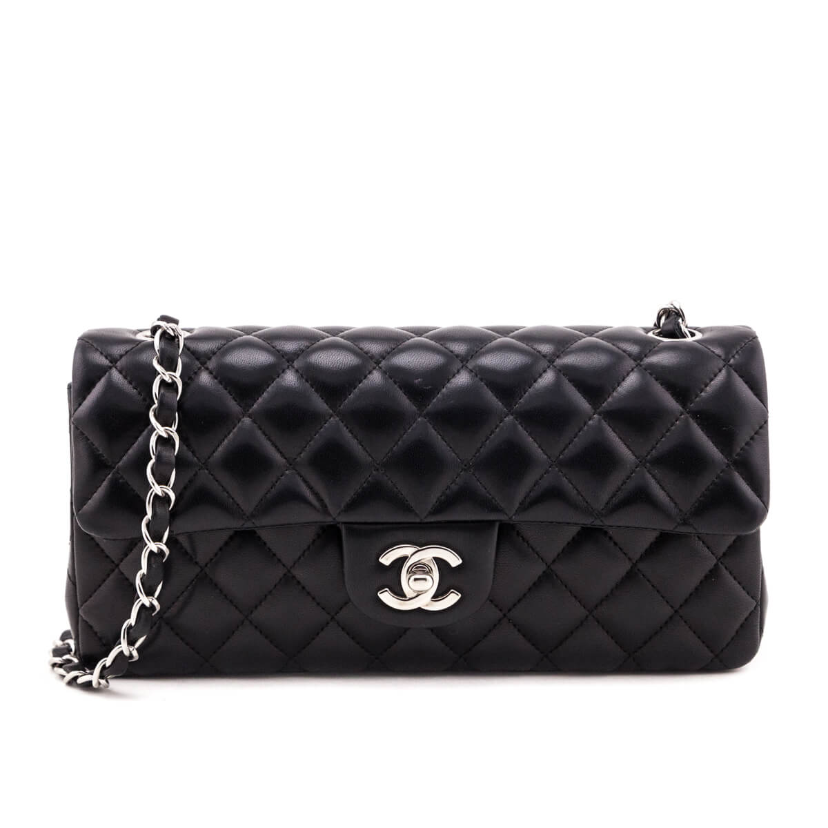 Chanel Black Quilted Lambskin E/W Flap Bag - Replica Handbag 
 - Replica Handbags 
Best Quality
 Designer Handbags 
Preloved Fashions