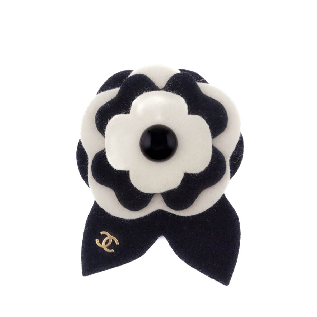 Chanel Black 
White Camellia Felt Brooch - Replica Handbag 
 - Replica Handbags 
Best Quality
 Designer Handbags 
Preloved Fashions