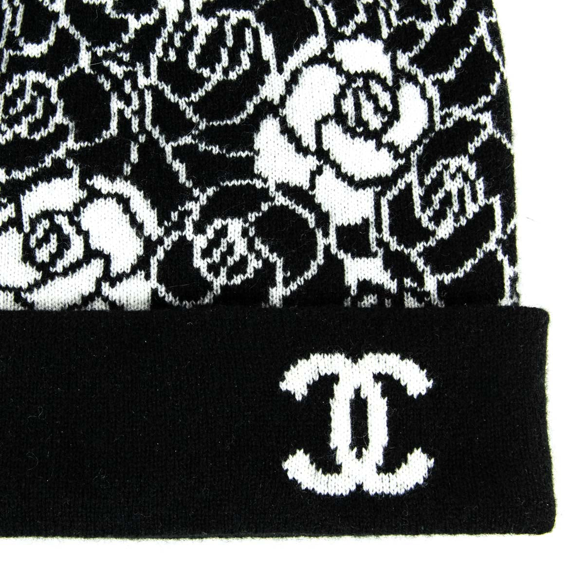 Chanel Black 
White Cashmere Camellia Beanie - Replica Handbag 
 - Replica Handbags 
Best Quality
 Designer Handbags 
Preloved Fashions