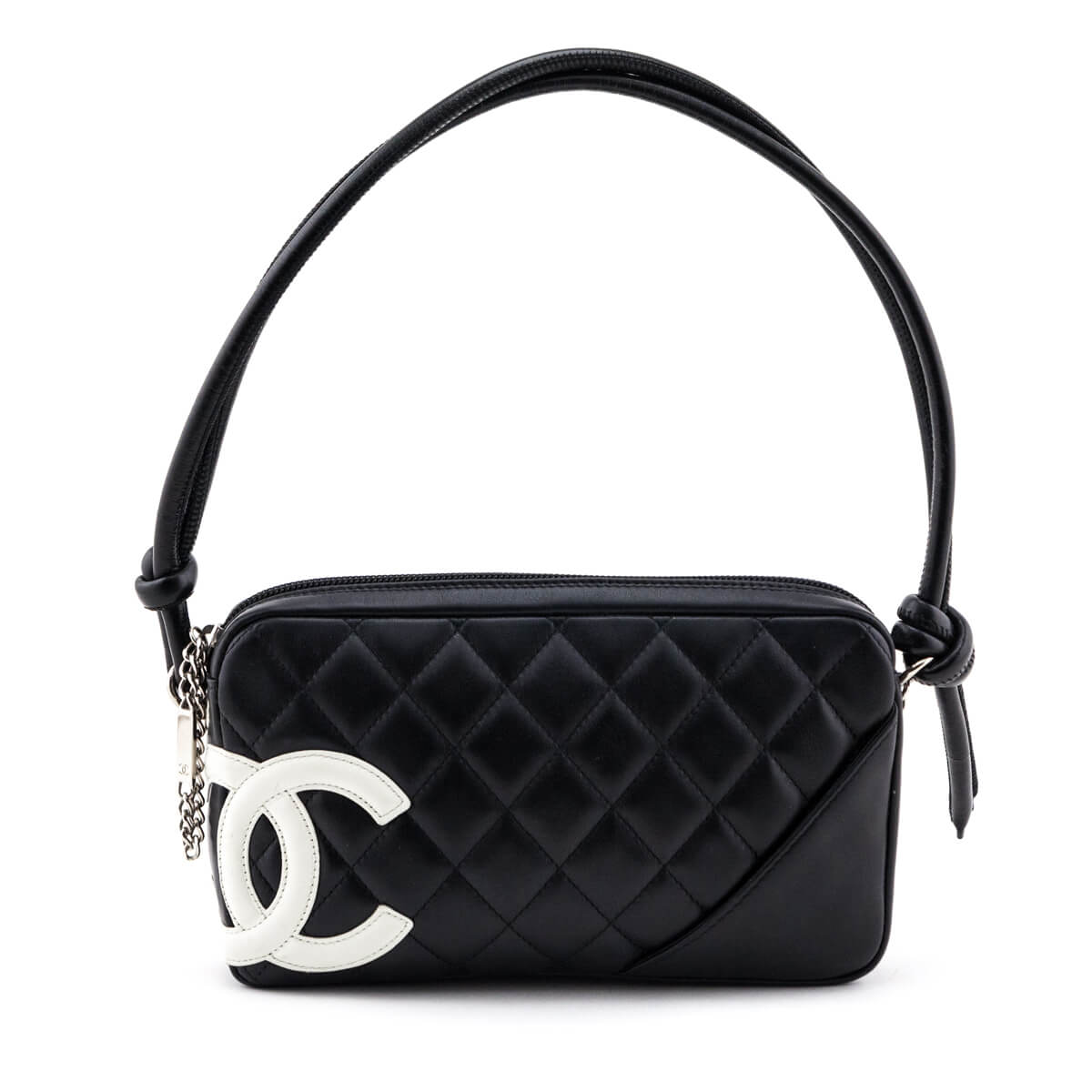 Chanel Black 
White Quilted Calfskin Cambon Pochette - Replica Handbag 
 - Replica Handbags 
Best Quality
 Designer Handbags 
Preloved Fashions