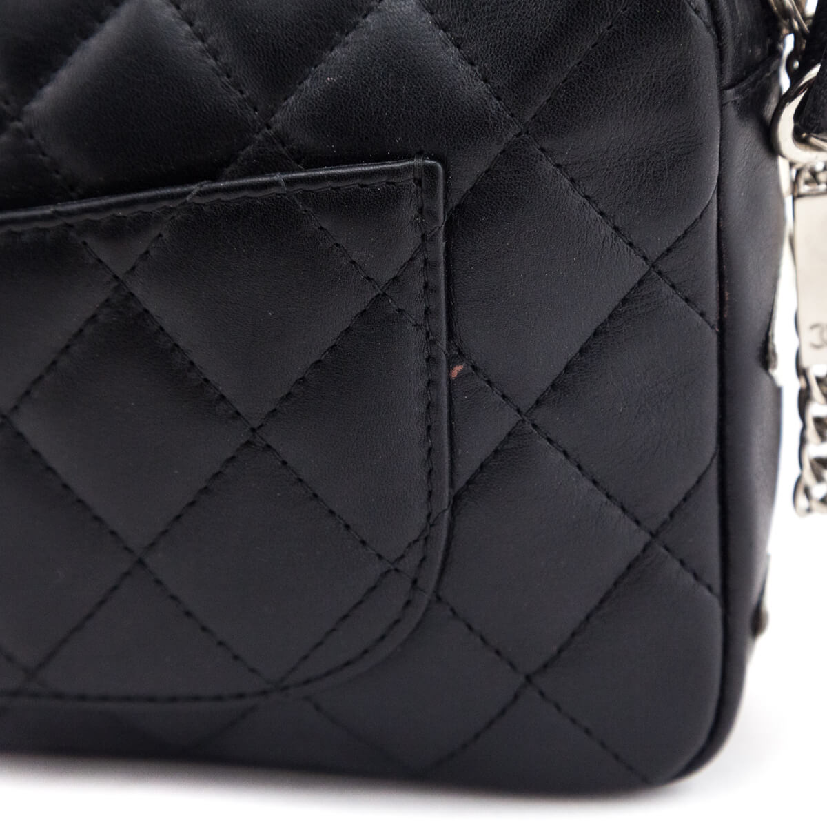 Chanel Black 
White Quilted Calfskin Cambon Pochette - Replica Handbag 
 - Replica Handbags 
Best Quality
 Designer Handbags 
Preloved Fashions