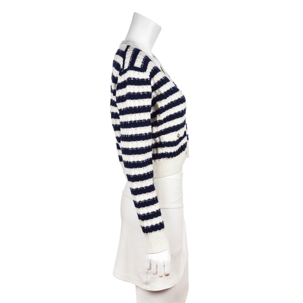 Chanel Blue 
White Striped Cashmere Cardigan Size M | FR 40 - Replica Handbag 
 - Replica Handbags 
Best Quality
 Designer Handbags 
Preloved Fashions