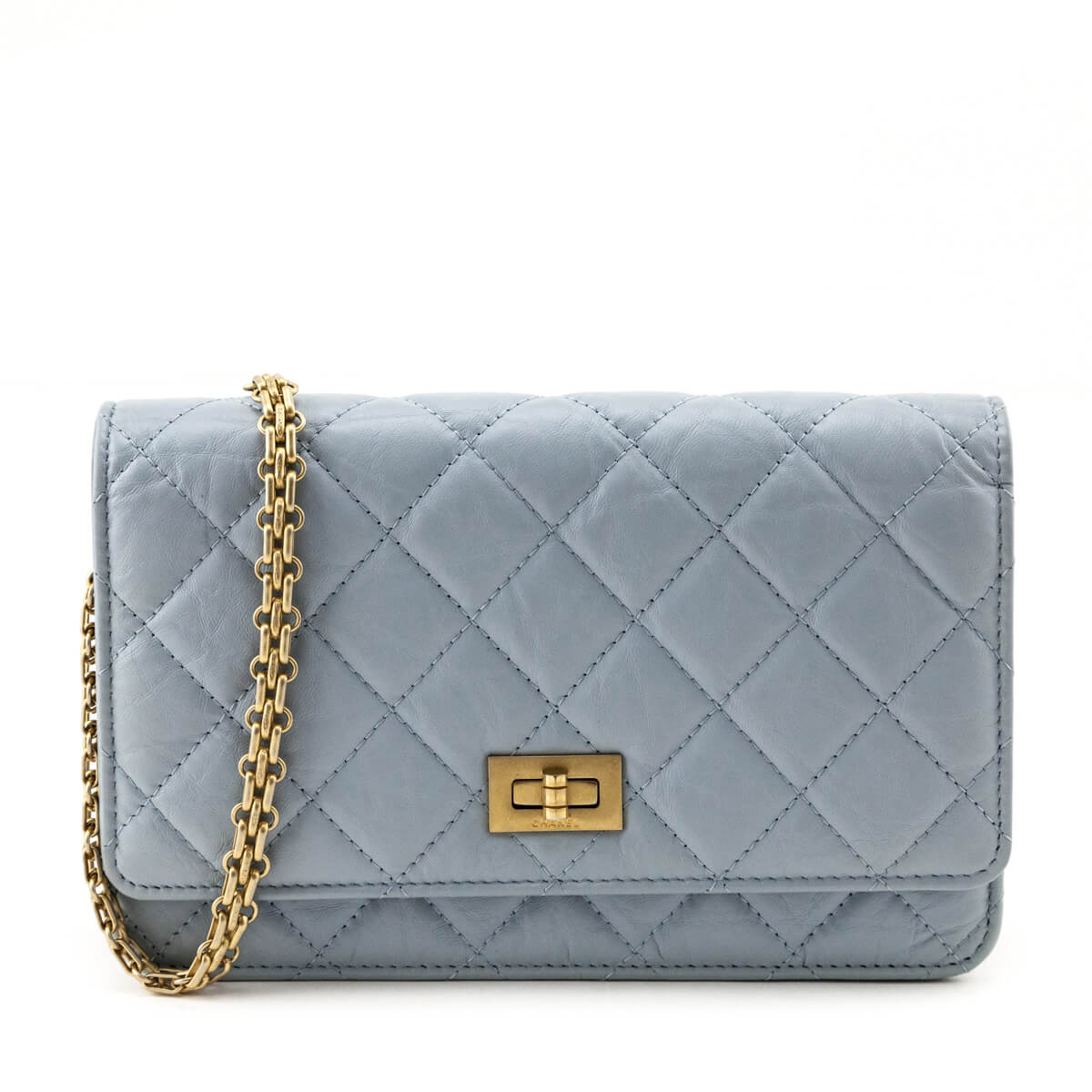 Chanel Light Blue Aged Calfskin Quilted Reissue Wallet On Chain - Replica Handbag 
 - Replica Handbags 
Best Quality
 Designer Handbags 
Preloved Fashions