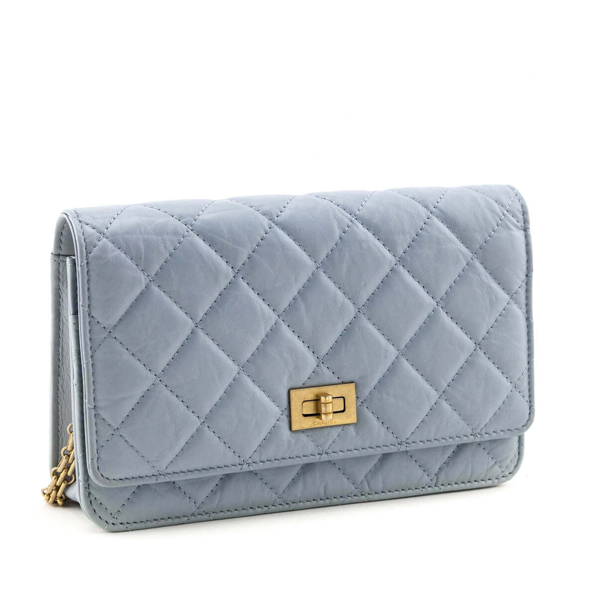 Chanel Light Blue Aged Calfskin Quilted Reissue Wallet On Chain - Replica Handbag 
 - Replica Handbags 
Best Quality
 Designer Handbags 
Preloved Fashions