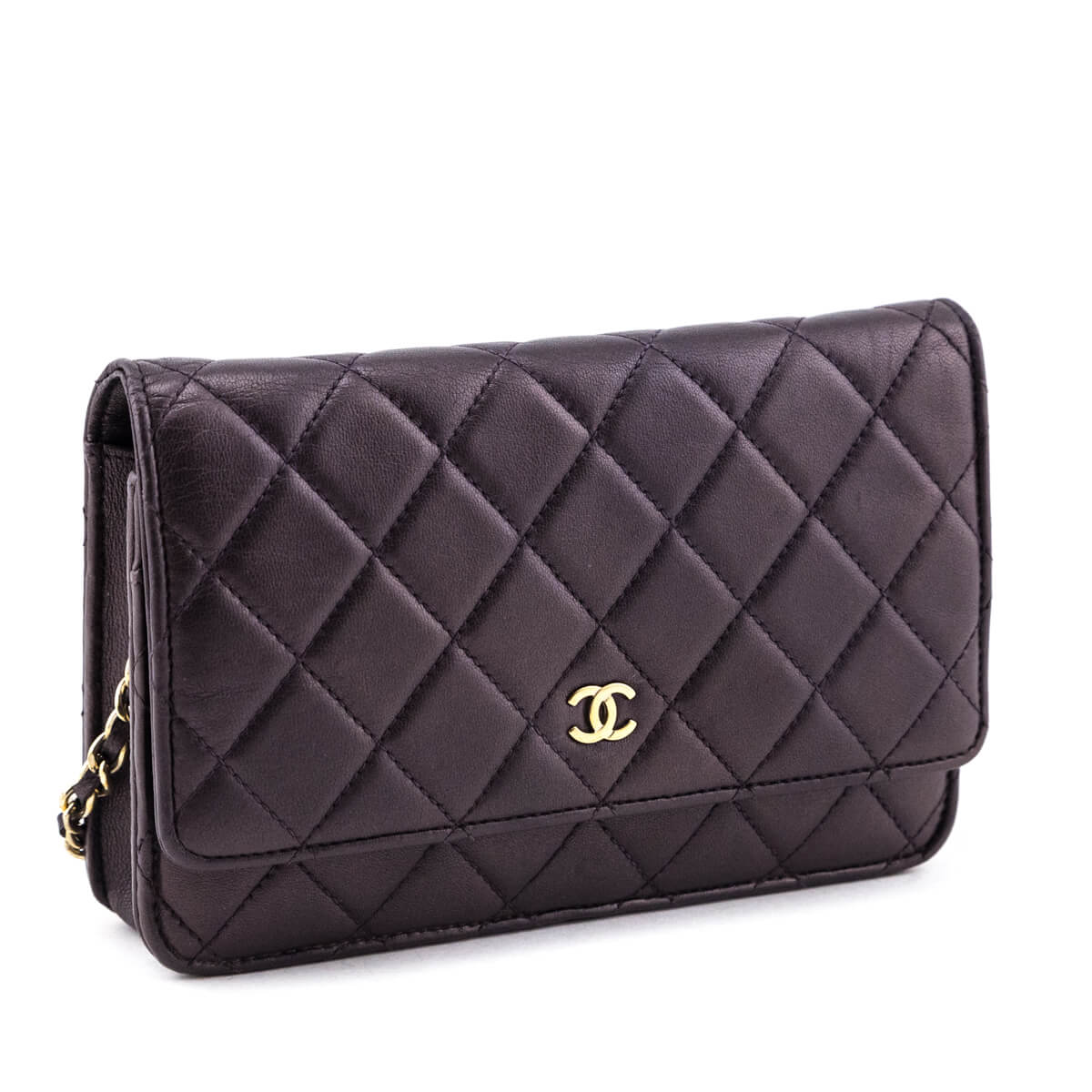 Chanel Dark Mauve Metallic Quilted Lambskin Wallet On Chain - Replica Handbag 
 - Replica Handbags 
Best Quality
 Designer Handbags 
Preloved Fashions