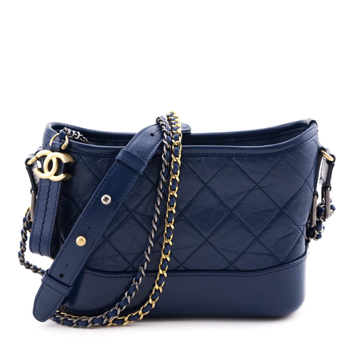 Chanel Navy Aged Calfskin Quilted Small Gabrielle Hobo - Replica Handbag 
 - Replica Handbags 
Best Quality
 Designer Handbags 
Preloved Fashions