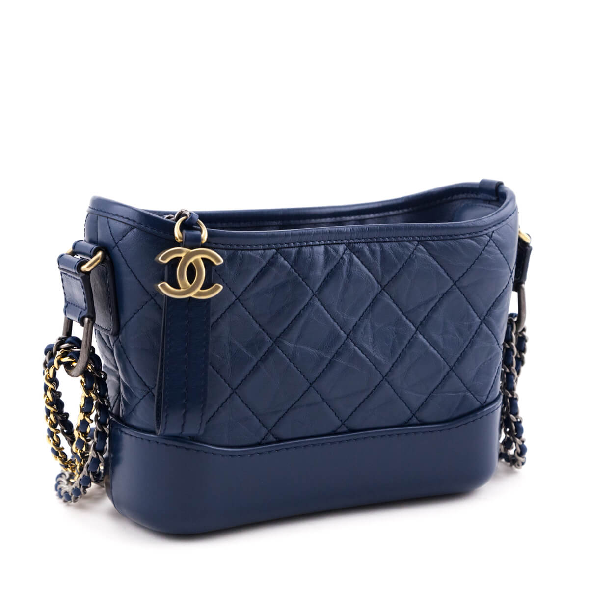 Chanel Navy Aged Calfskin Quilted Small Gabrielle Hobo - Replica Handbag 
 - Replica Handbags 
Best Quality
 Designer Handbags 
Preloved Fashions