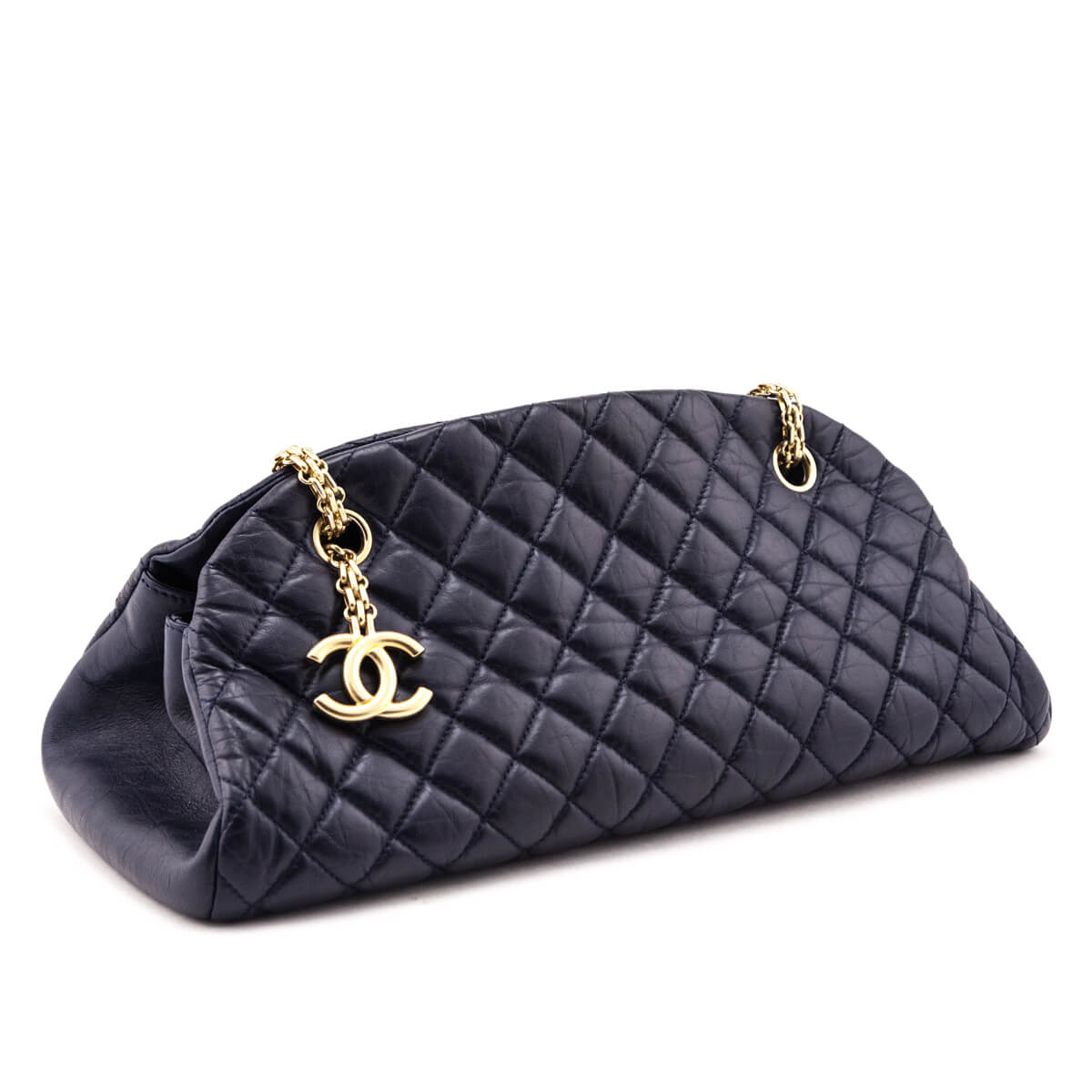 Chanel Navy Quilted Aged Calfskin Mademoiselle Bowler Bag - Replica Handbag 
 - Replica Handbags 
Best Quality
 Designer Handbags 
Preloved Fashions