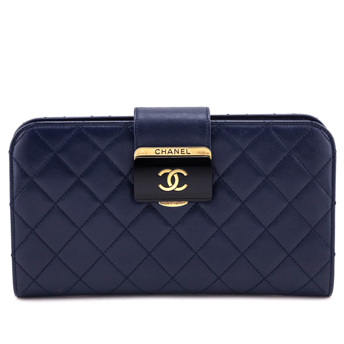 Chanel Navy Quilted Sheepskin Beauty Lock Clutch - Replica Handbag 
 - Replica Handbags 
Best Quality
 Designer Handbags 
Preloved Fashions