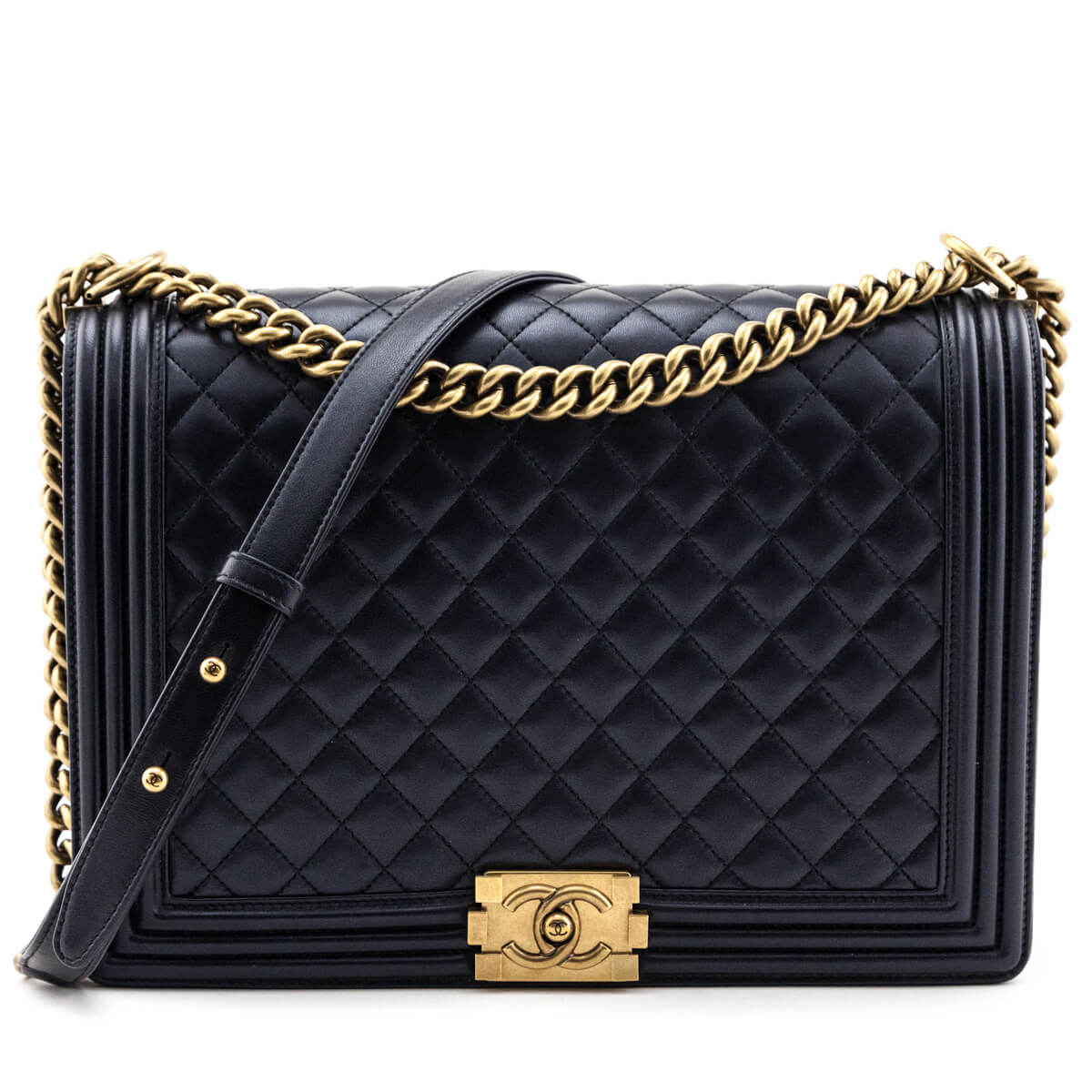 Chanel Pearly Black Quilted Lambskin Quilted Large Boy Flap Bag - Replica Handbag 
 - Replica Handbags 
Best Quality
 Designer Handbags 
Preloved Fashions