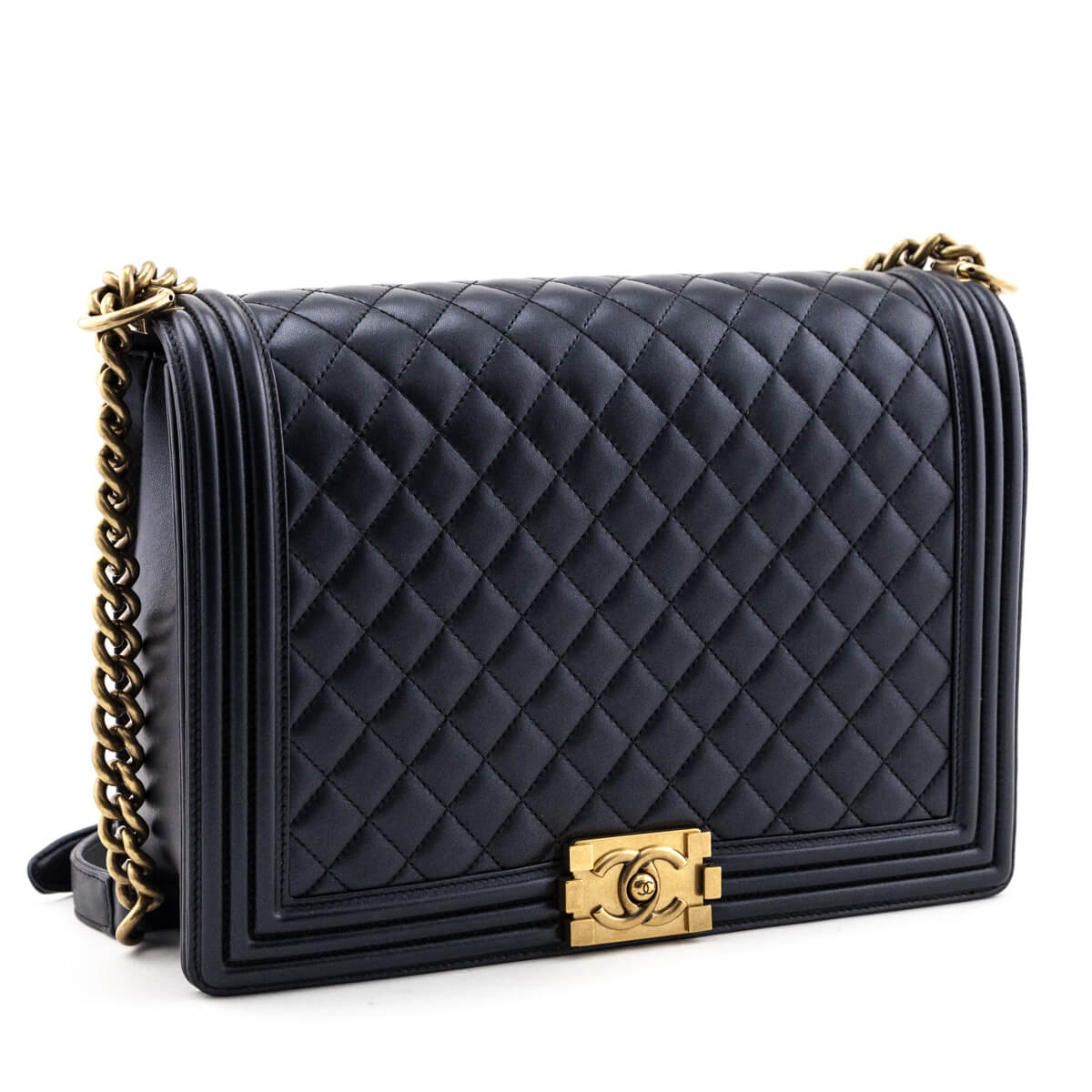 Chanel Pearly Black Quilted Lambskin Quilted Large Boy Flap Bag - Replica Handbag 
 - Replica Handbags 
Best Quality
 Designer Handbags 
Preloved Fashions