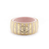 Chanel Pink 
Gold Striped Resin 
Faux Pearl CC Hinged Bracelet - Replica Handbag 
 - Replica Handbags 
Best Quality
 Designer Handbags 
Preloved Fashions