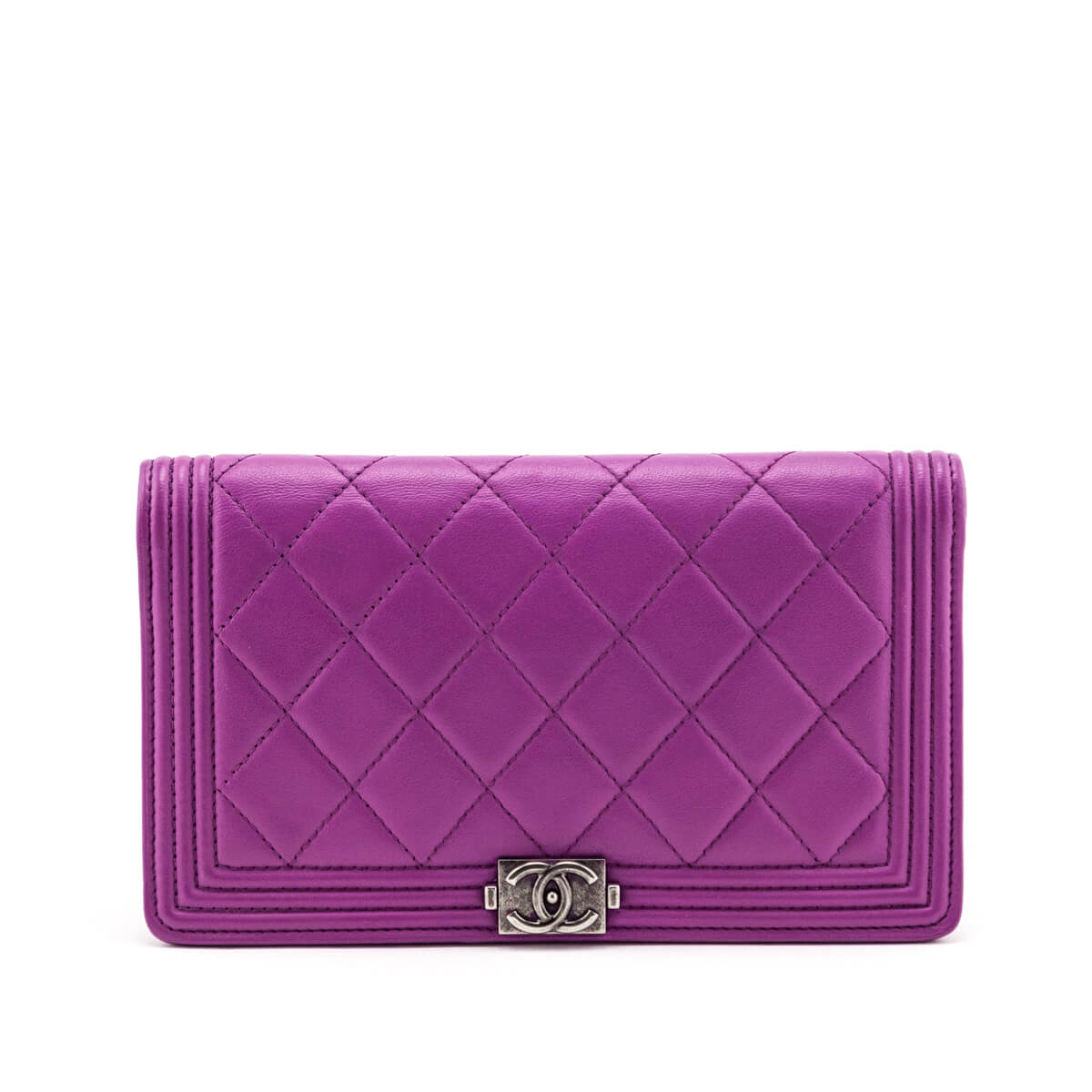 Chanel Purple Quilted Lambskin Boy Yen Wallet - Replica Handbag 
 - Replica Handbags 
Best Quality
 Designer Handbags 
Preloved Fashions