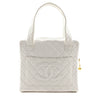 Chanel White Quilted Lambskin Vintage CC Tote Bag - Replica Handbag 
 - Replica Handbags 
Best Quality
 Designer Handbags 
Preloved Fashions