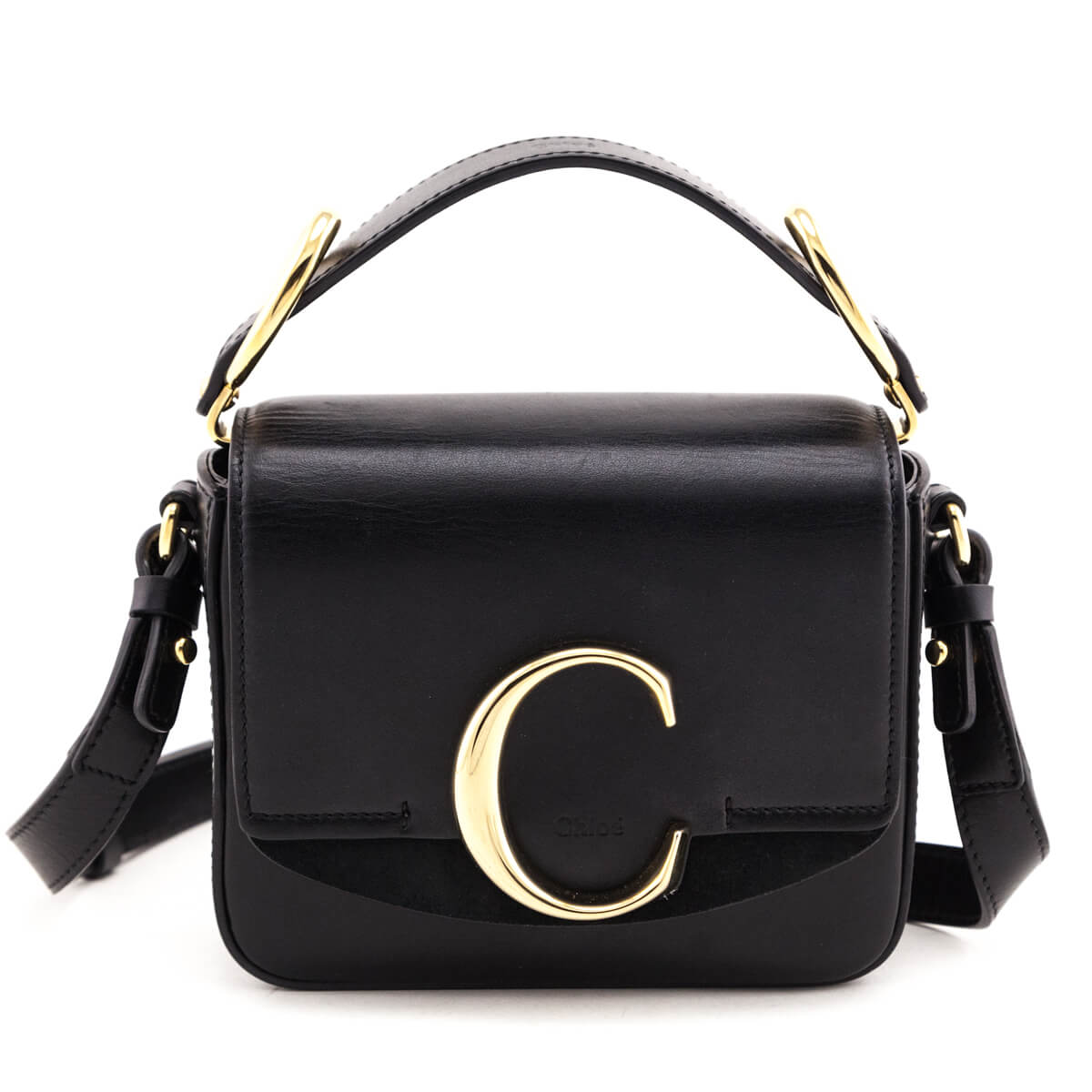 Chloe Black Calfskin Suede Mini C Crossbody Bag - Replica Handbag 
 - Replica Handbags 
Best Quality
 Designer Handbags 
Preloved Fashions