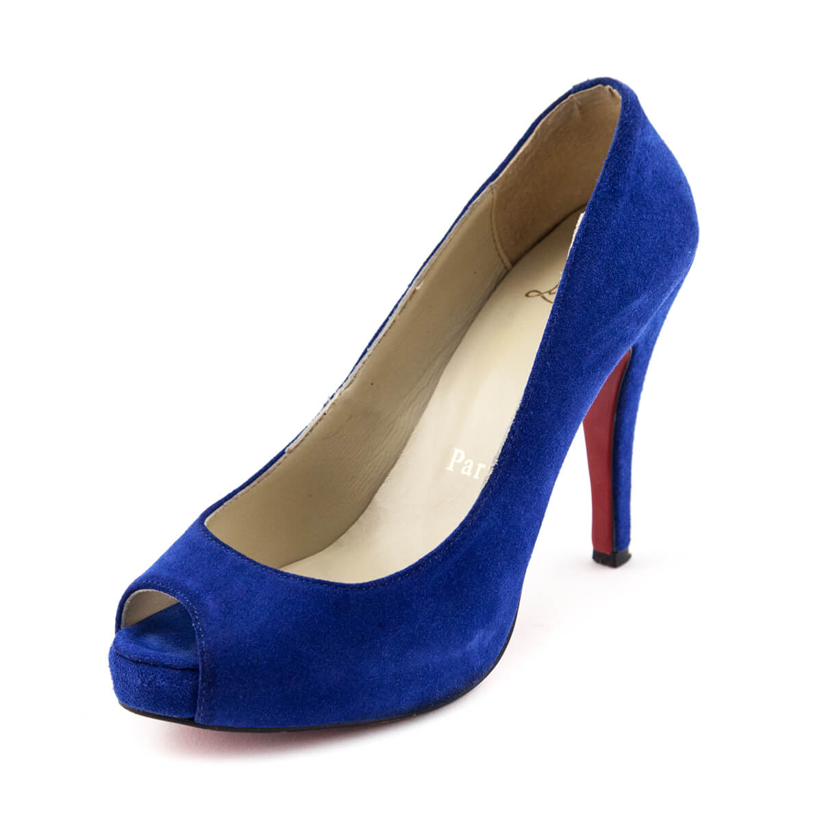 Christian Louboutin Blue Suede Peep Toe Platform Pumps Size US 10 | EU 40 - Replica Handbag 
 - Replica Handbags 
Best Quality
 Designer Handbags 
Preloved Fashions