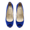 Christian Louboutin Blue Suede Peep Toe Platform Pumps Size US 10 | EU 40 - Replica Handbag 
 - Replica Handbags 
Best Quality
 Designer Handbags 
Preloved Fashions