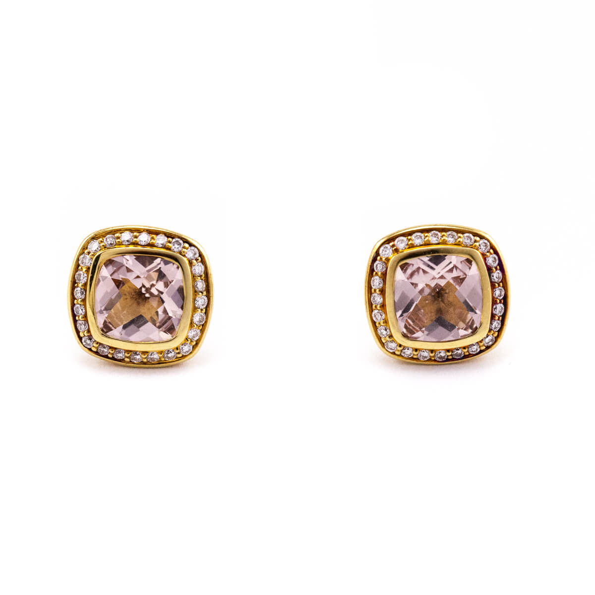 David Yurman 18K Gold Morganite 
Diamonds Stud Earrings - Replica Handbag 
 - Replica Handbags 
Best Quality
 Designer Handbags 
Preloved Fashions